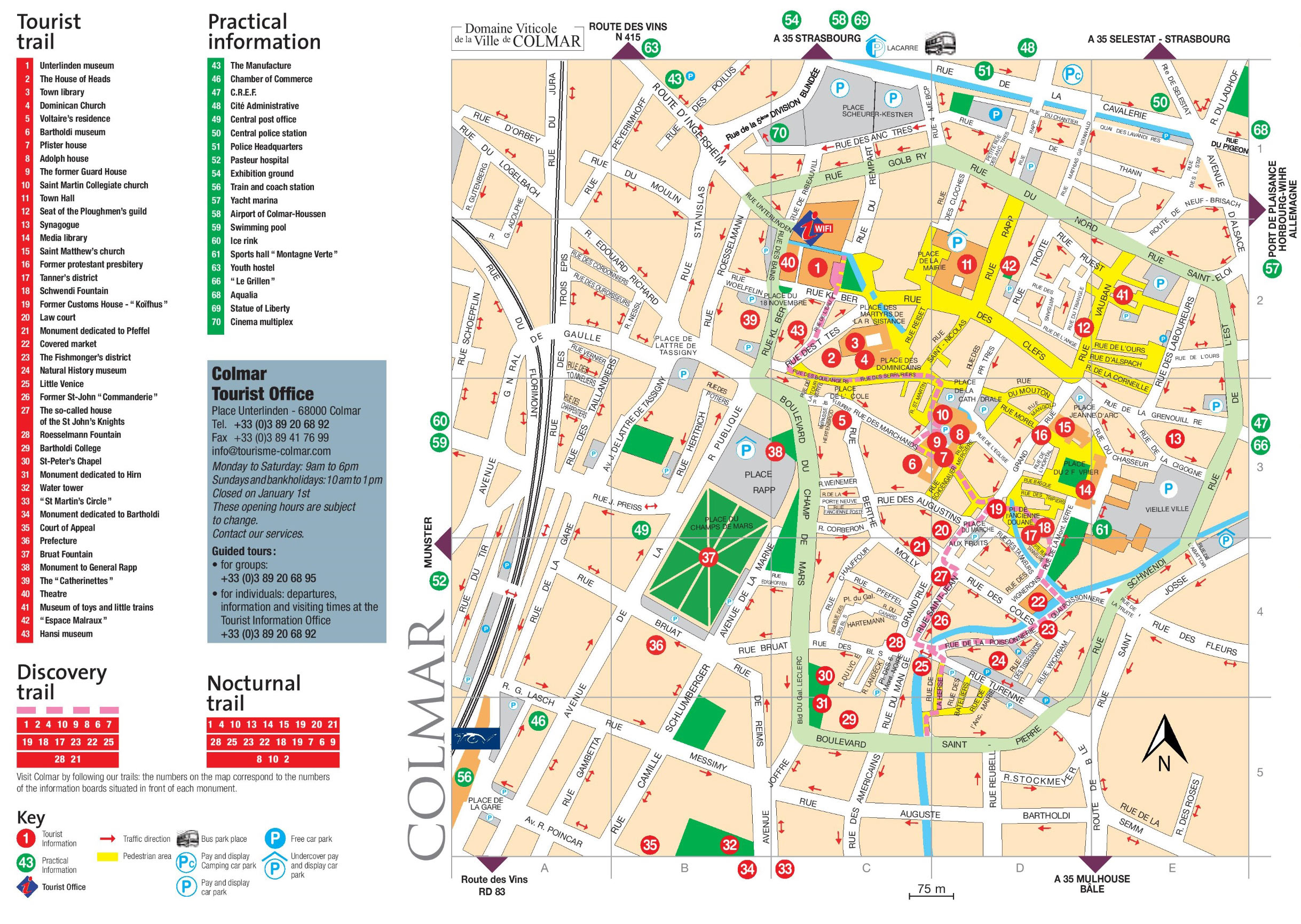 Colmar map